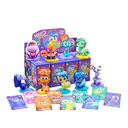 Inside Out 2 Mystery Box 2024 (Joy/ Sadness/ Anger/ Disgust/ Fear/ Envy/ Anxiety/ Embarrassment/ Ennui/ Blind box)