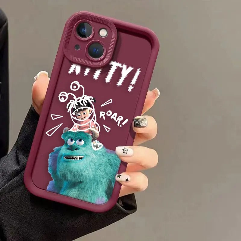 Soft Thick Silicon iPhone case/ Monster Inc./ Monster University