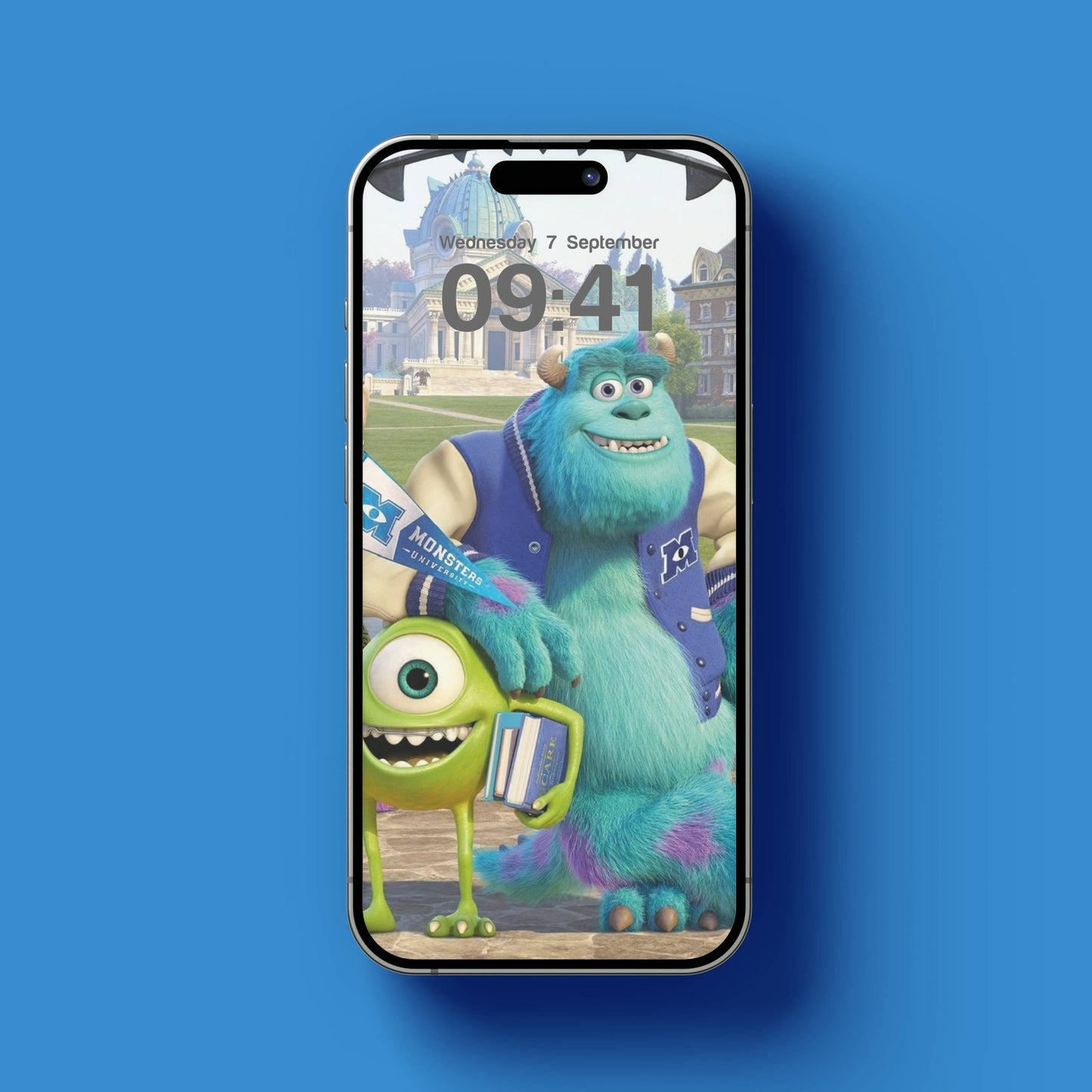 [FREE] Phone Wallpaper Monsters University Mike Sulley Campus