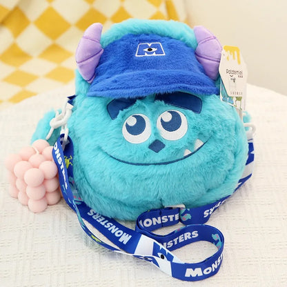 Fluffy Sulley Shoulder bag/ Handbag/ Plush Bag