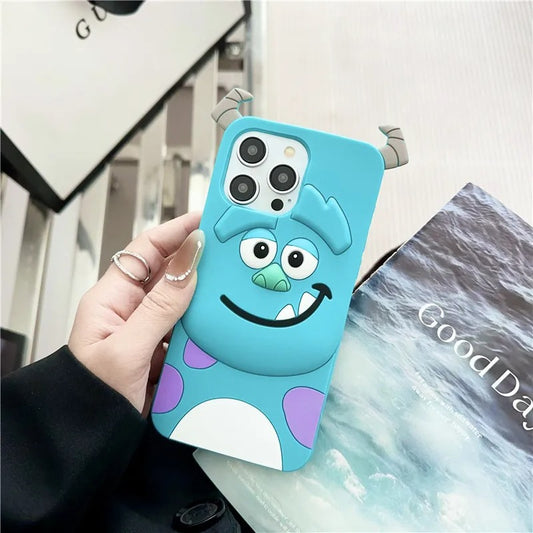 3D Sulley soft silicon iPhone case