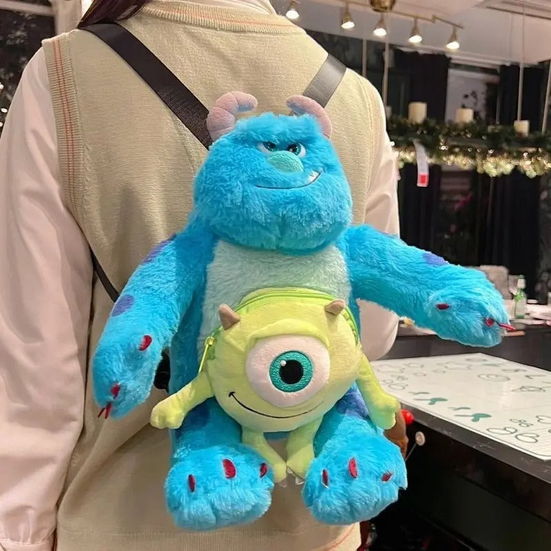 Fluffy Monster Inc backpack for lady