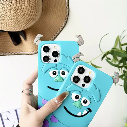 3D Sulley soft silicon iPhone case