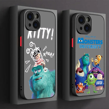 Semitransparent iPhone case/ Monster Inc./ Monster University