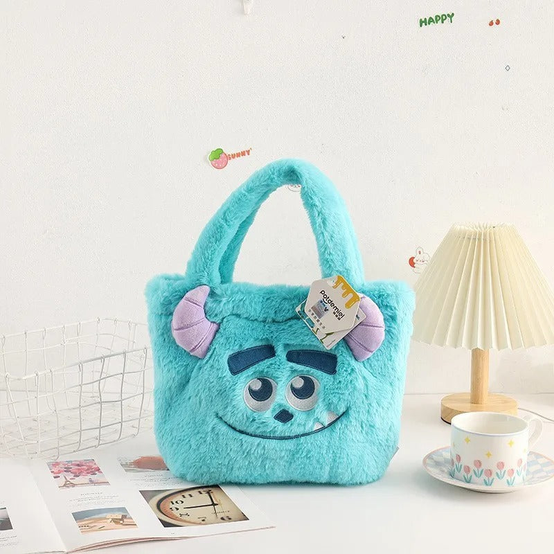 Fluffy Sulley Shoulder bag/ Handbag/ Plush Bag