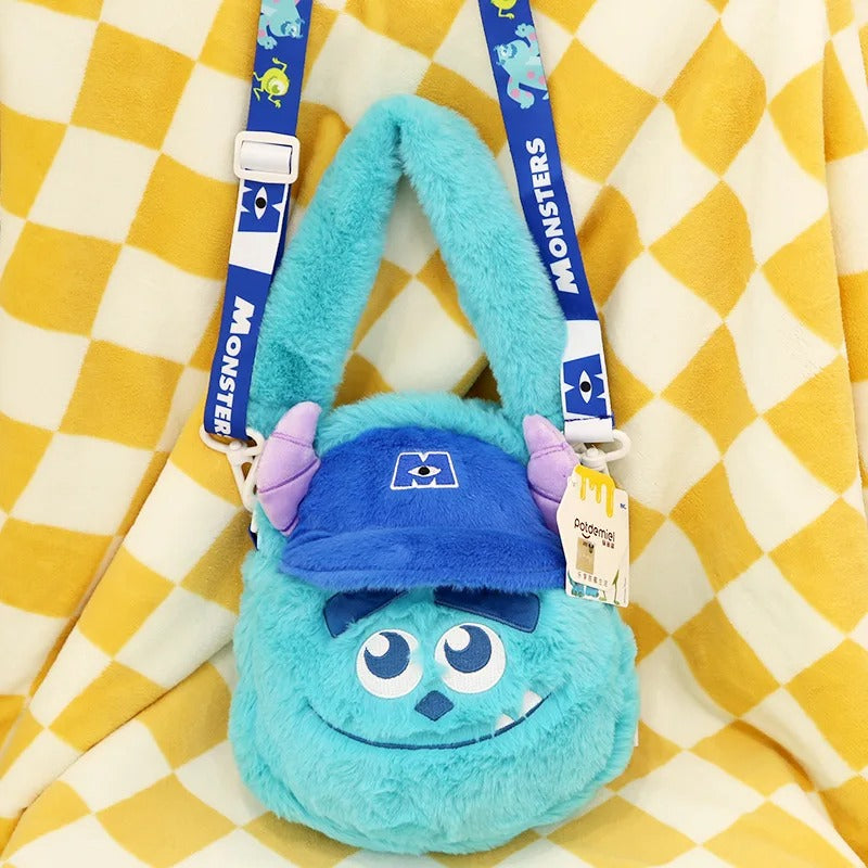 Fluffy Sulley Shoulder bag/ Handbag/ Plush Bag