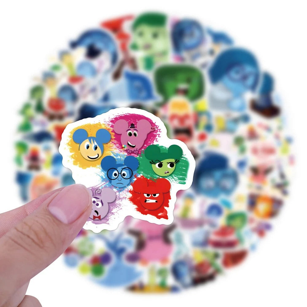 Inside Out 2 Stickers for notebook/ laptop/ skateboard