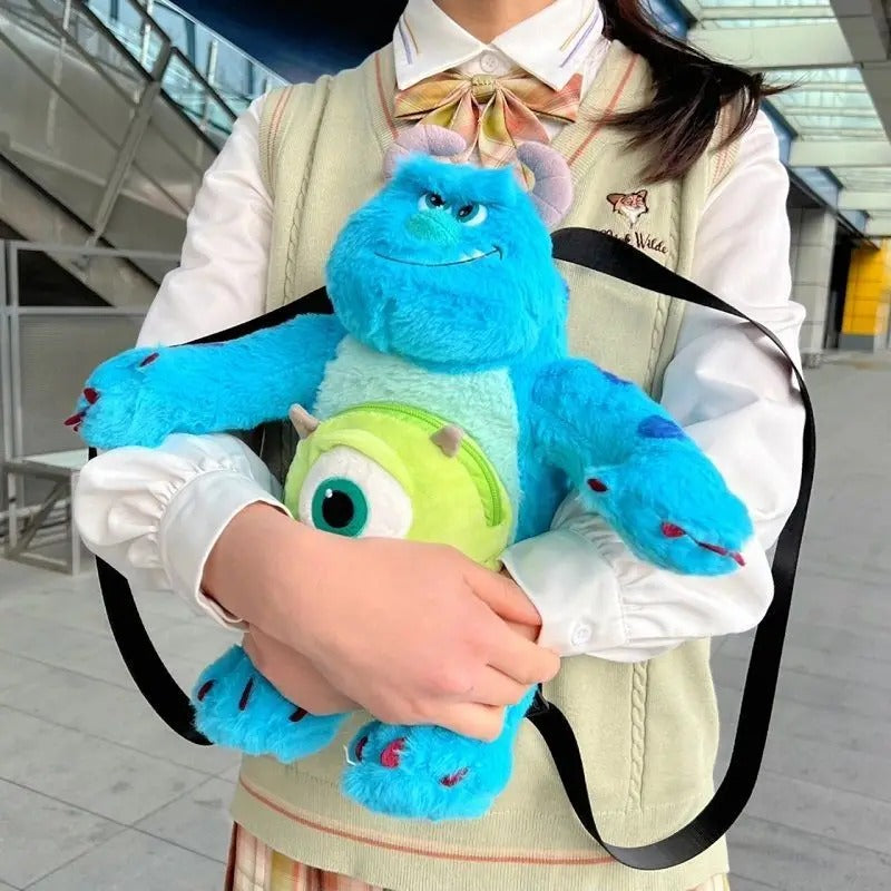 Fluffy Monster Inc backpack for lady