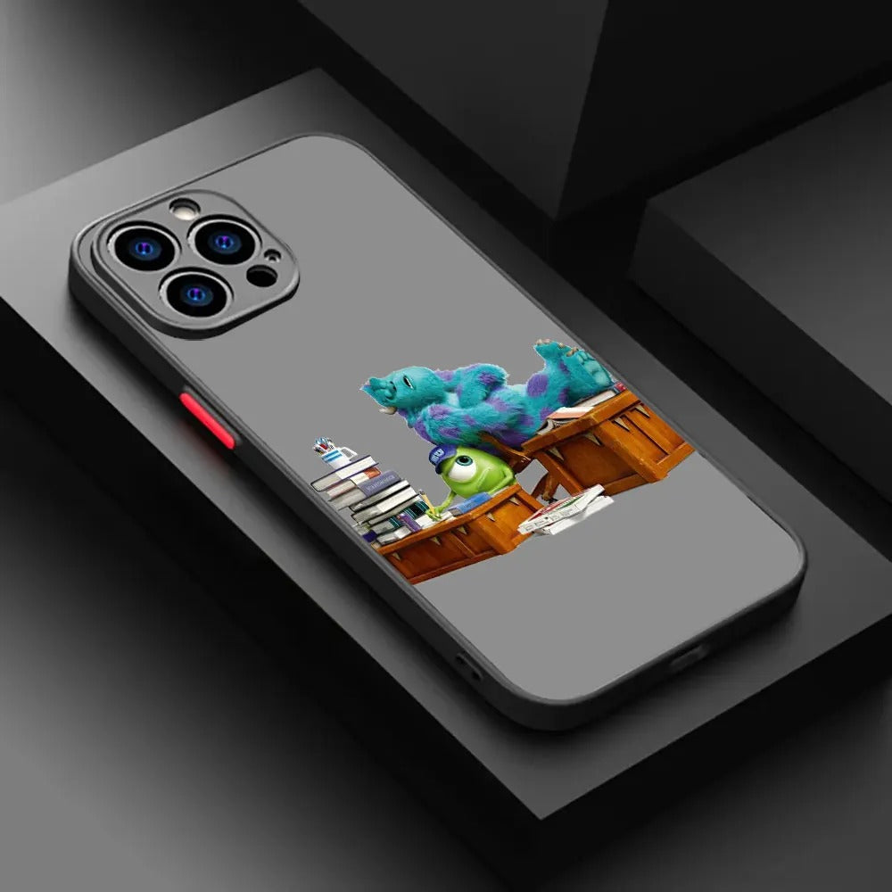 Semitransparent iPhone case/ Monster Inc./ Monster University