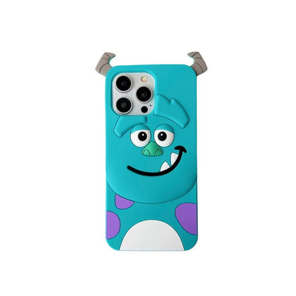 3D Sulley soft silicon iPhone case