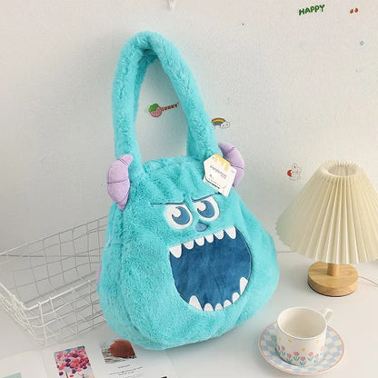 Fluffy Sulley Shoulder bag/ Handbag/ Plush Bag