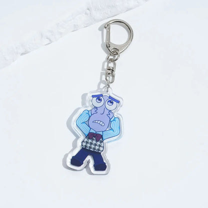 Inside Out Emotion Acrylic Keychain (Small/ Joy/ Sadness/ Disgust/ Anger/ Fear/ Bing Bong)