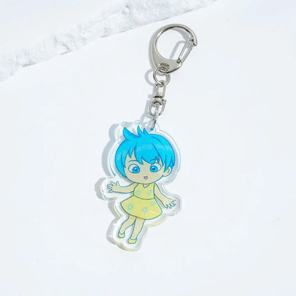 Inside Out Emotion Acrylic Keychain (Small/ Joy/ Sadness/ Disgust/ Anger/ Fear/ Bing Bong)