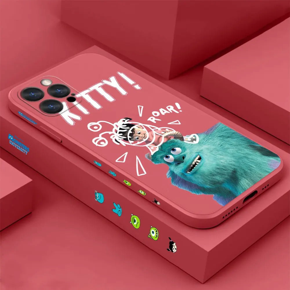 Soft Thin Silicon iPhone case/ Monster Inc./ Monster University