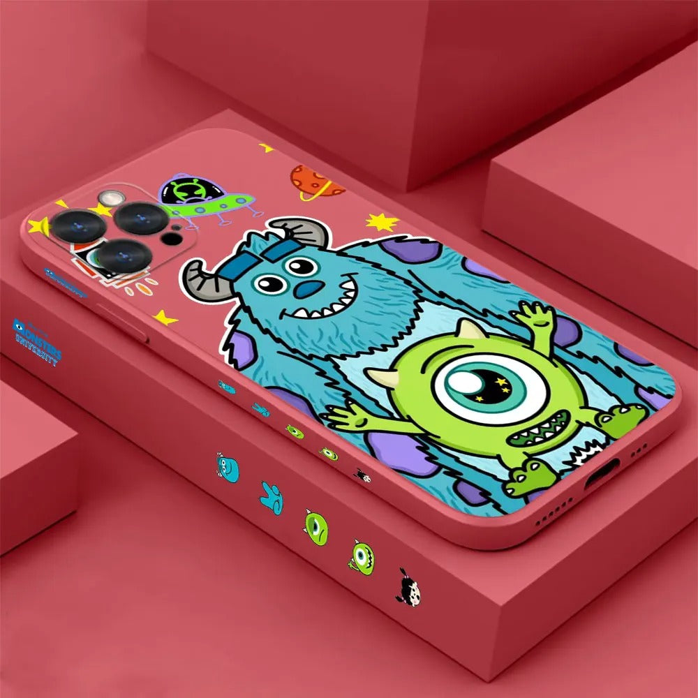 Soft Thin Silicon iPhone case/ Monster Inc./ Monster University