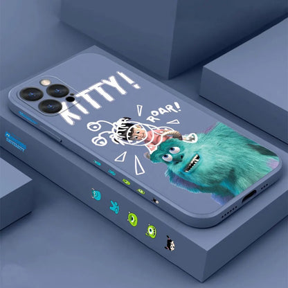 Soft Thin Silicon iPhone case/ Monster Inc./ Monster University