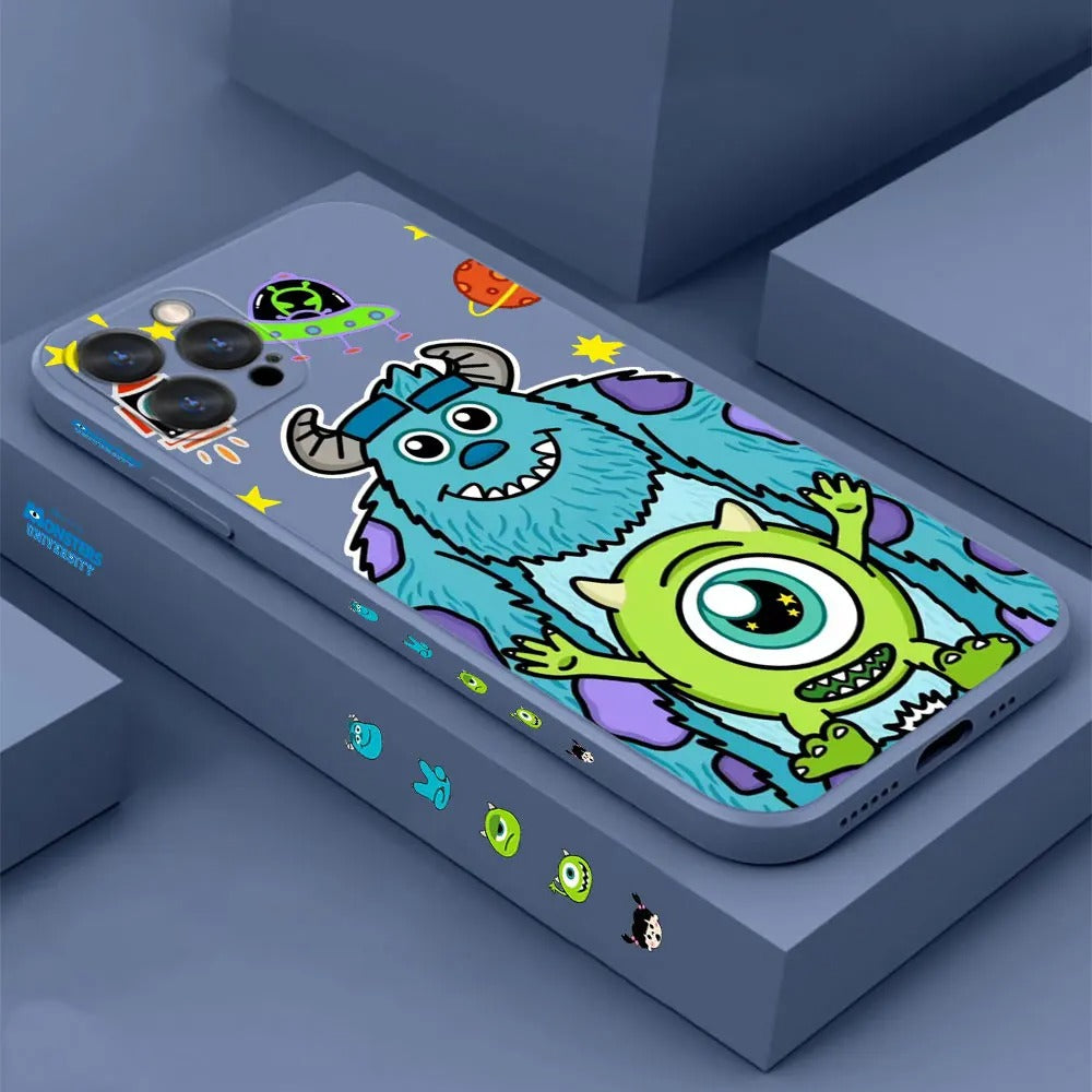 Soft Thin Silicon iPhone case/ Monster Inc./ Monster University