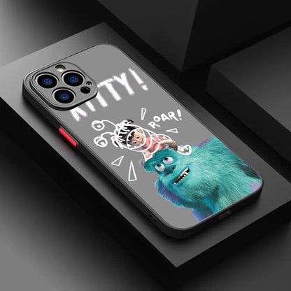 Semitransparent iPhone case/ Monster Inc./ Monster University