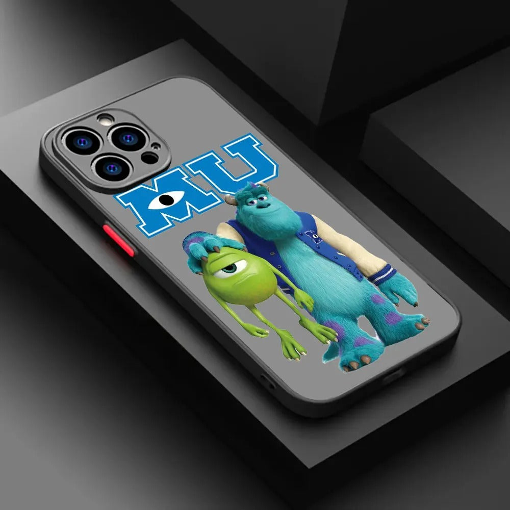 Semitransparent iPhone case/ Monster Inc./ Monster University