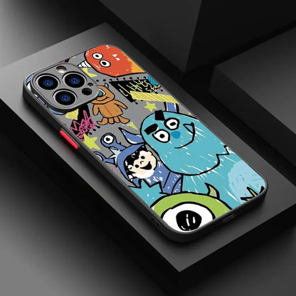 Semitransparent iPhone case/ Monster Inc./ Monster University