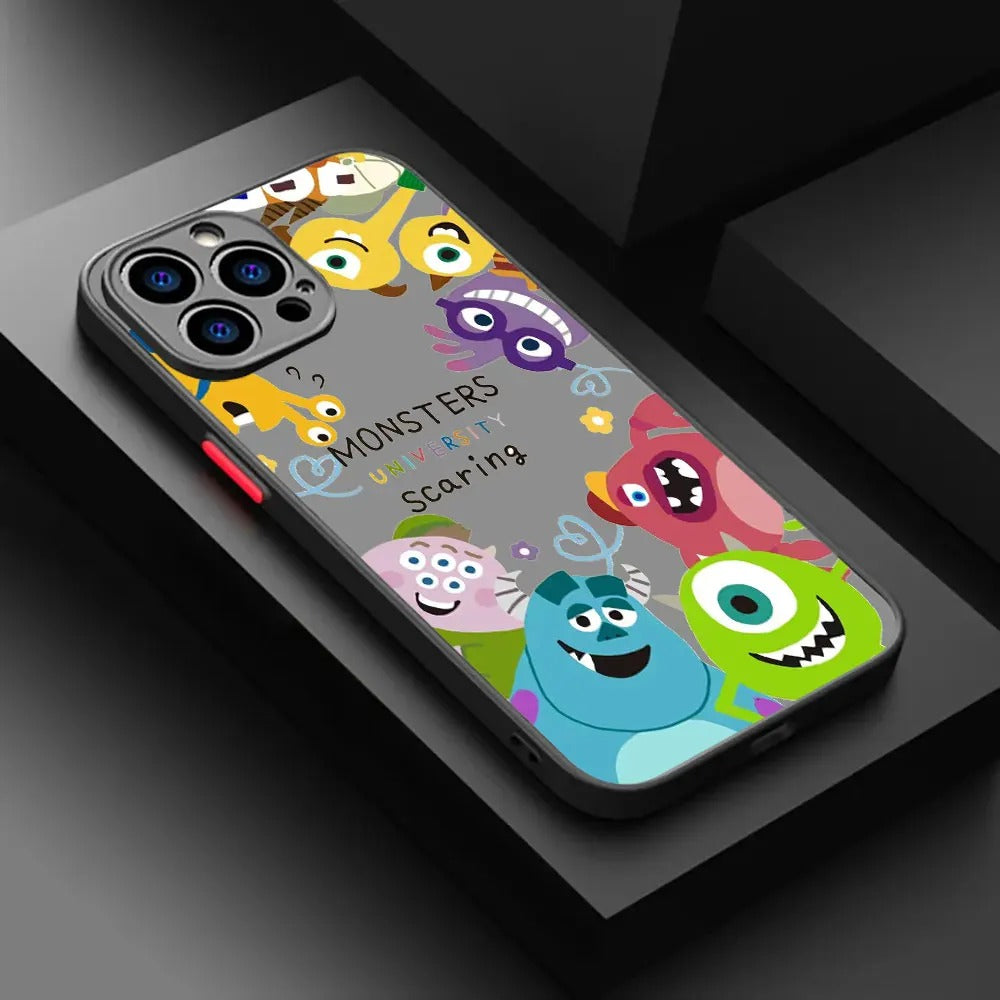 Semitransparent iPhone case/ Monster Inc./ Monster University